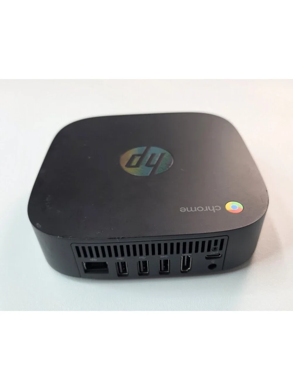 Lot of 2 HP Chromebox G2 7L57UT#ABA 32GB SSD 1.8GHz 4GB RAM Celeron Mini